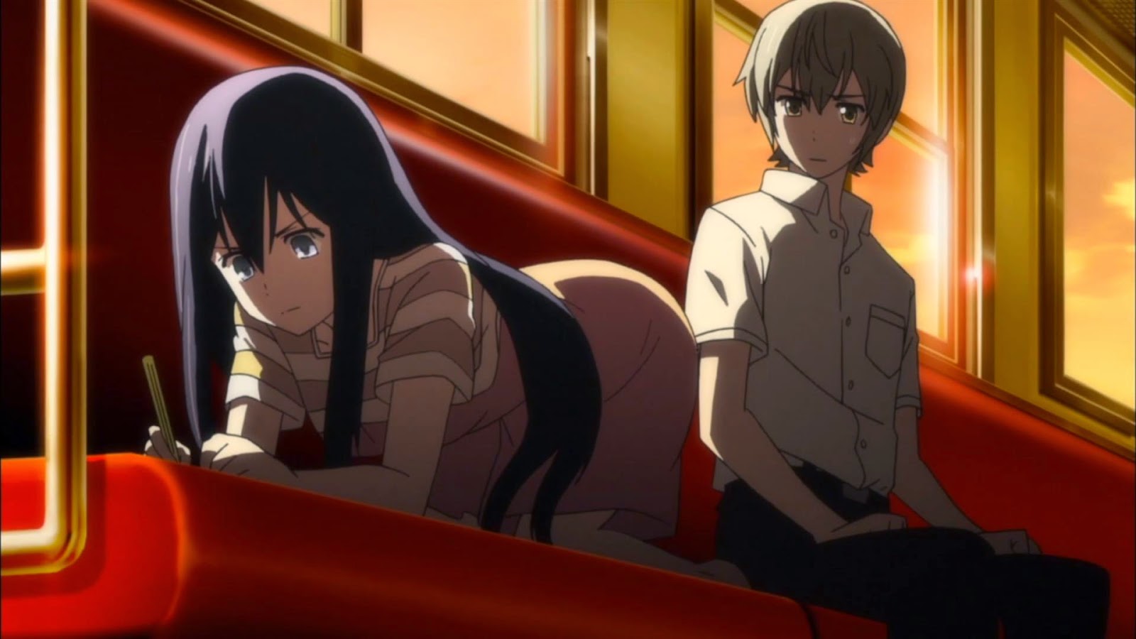 Swimming With The Current: Anime Review: Brynhildr in the Darkness